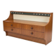 Scandinavian teak chest of drawers from the 1960s.