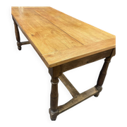 Old Louis XIII farmhouse table in solid oak – Console / Island of