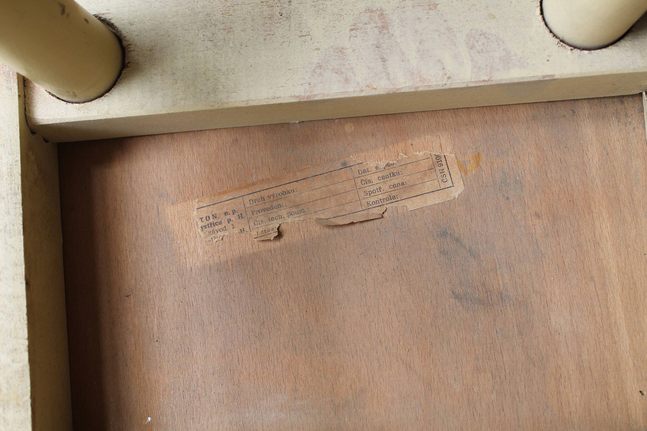 Pair of 1960's Mid Century Modern Dining Chairs by TON