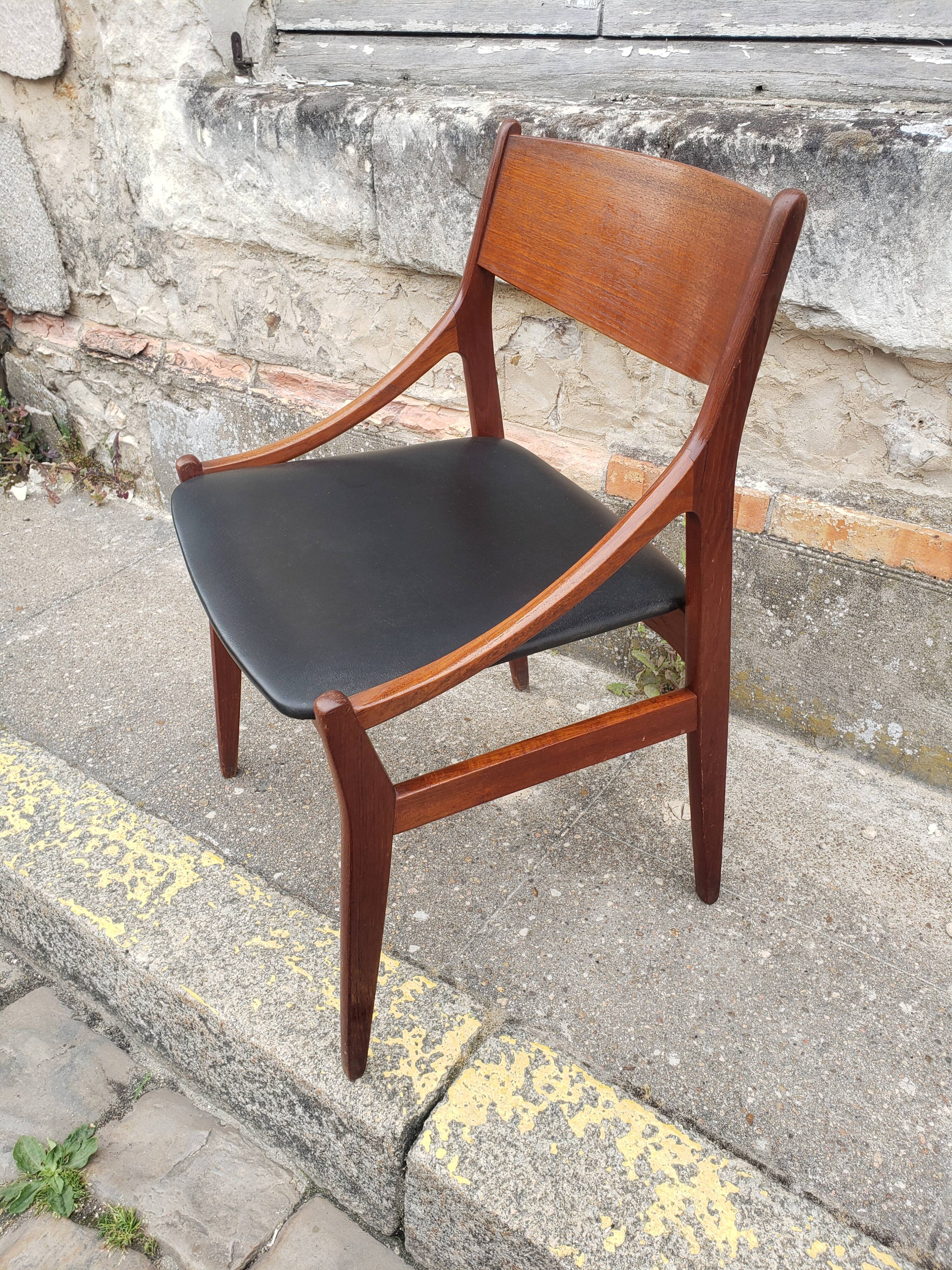 Danish Scandinavian chairs Verstevig Eriksen