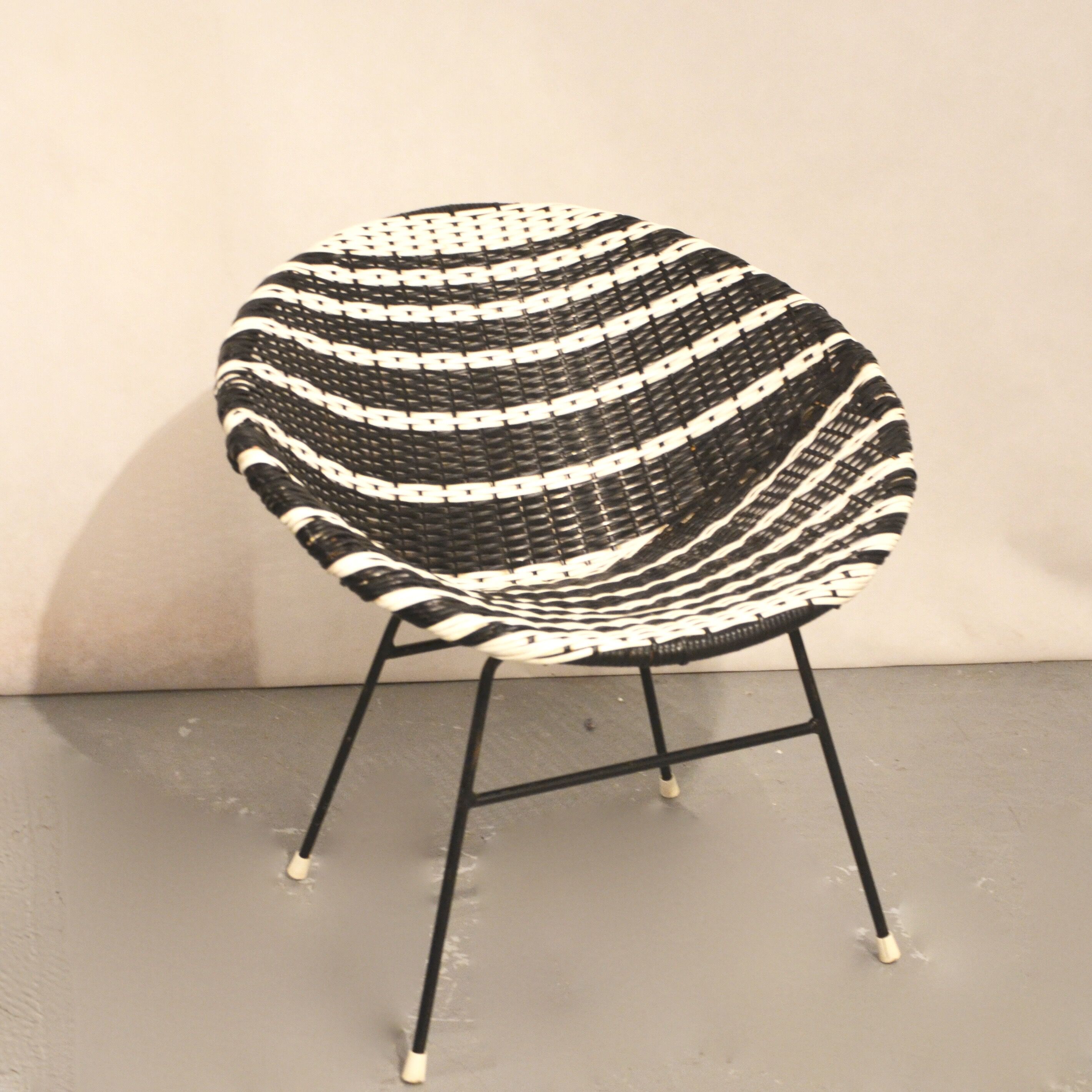 Rattan armchair
