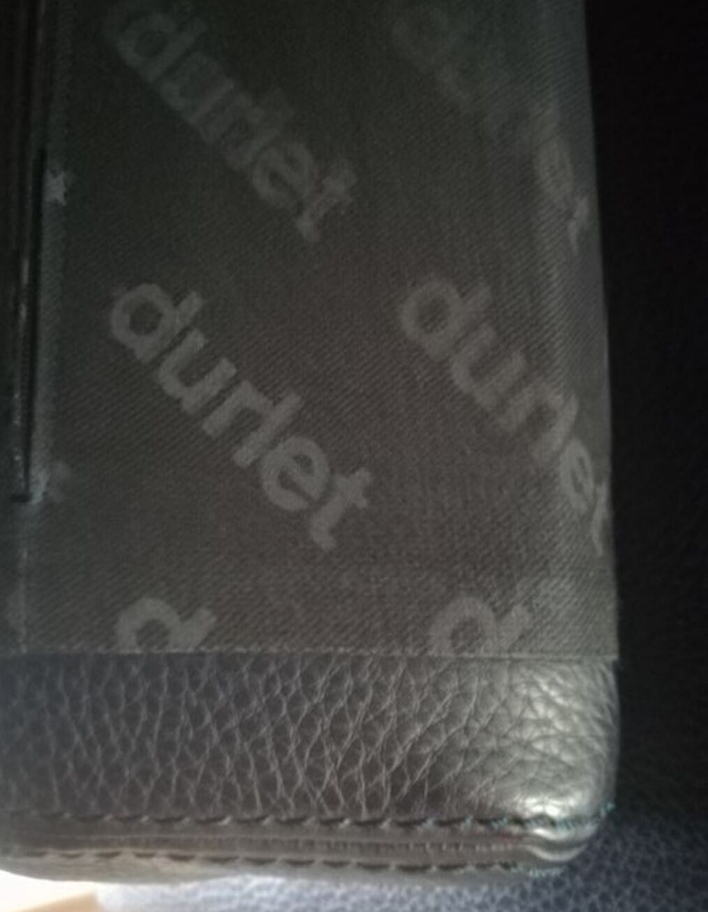 Cornelius de Durlet sofa in grey leather