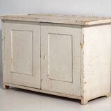 Ancienne petite armoire blanche (c.1900) #63