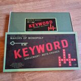 Vintage board game Keyword 1950s