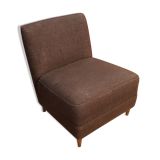 Italian design heater 70's chocolate