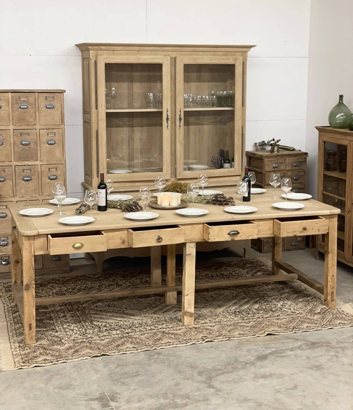 Very large farmhouse table