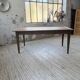 Table de ferme noyer pieds fuseaux 1950