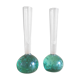 Set of Two Scandinavian Soliflore Bubble Glass Vases, 1960s