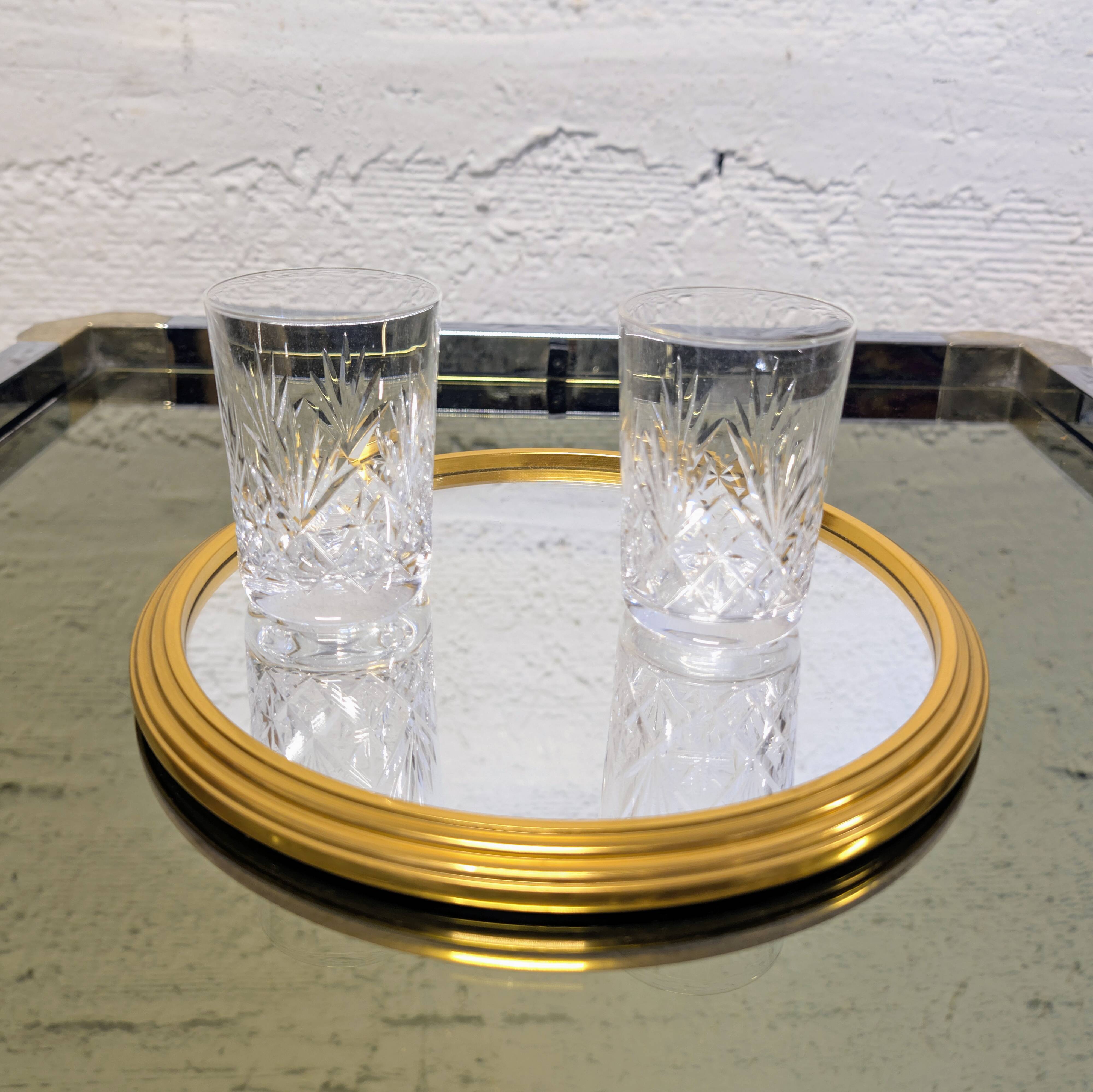 Art Deco mirrored tray