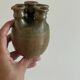 Vase with five necks in glazed stoneware