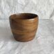 Vintage teak and birch bowl