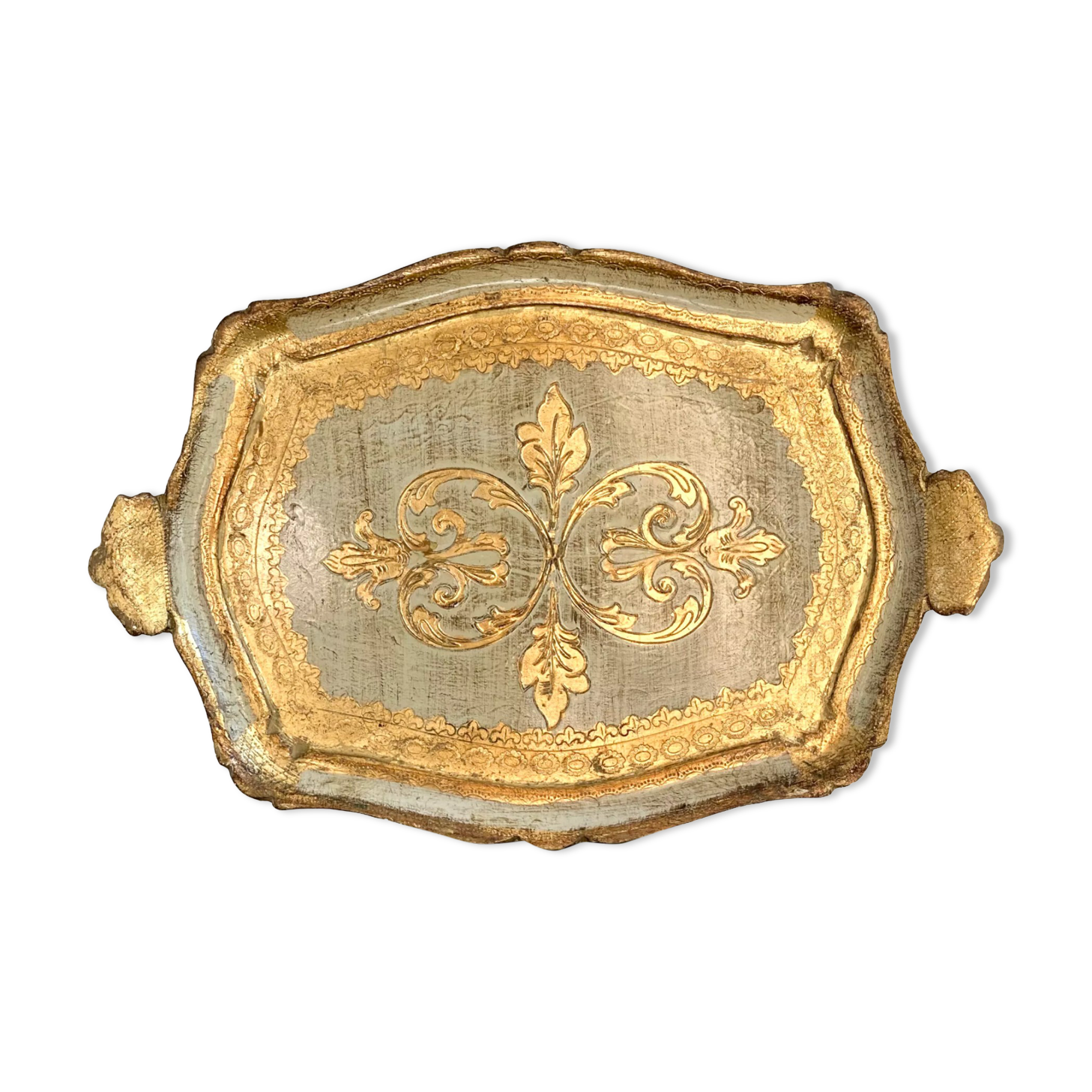 Top in gilded Florentine wood