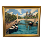 The Seine and Notre Dame de Paris