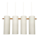 Lampe à Suspension Opaline par Uno et Östen Kristiansson