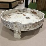 Table basse indienne ronde