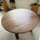 Round table 1950s constructivist walnut
