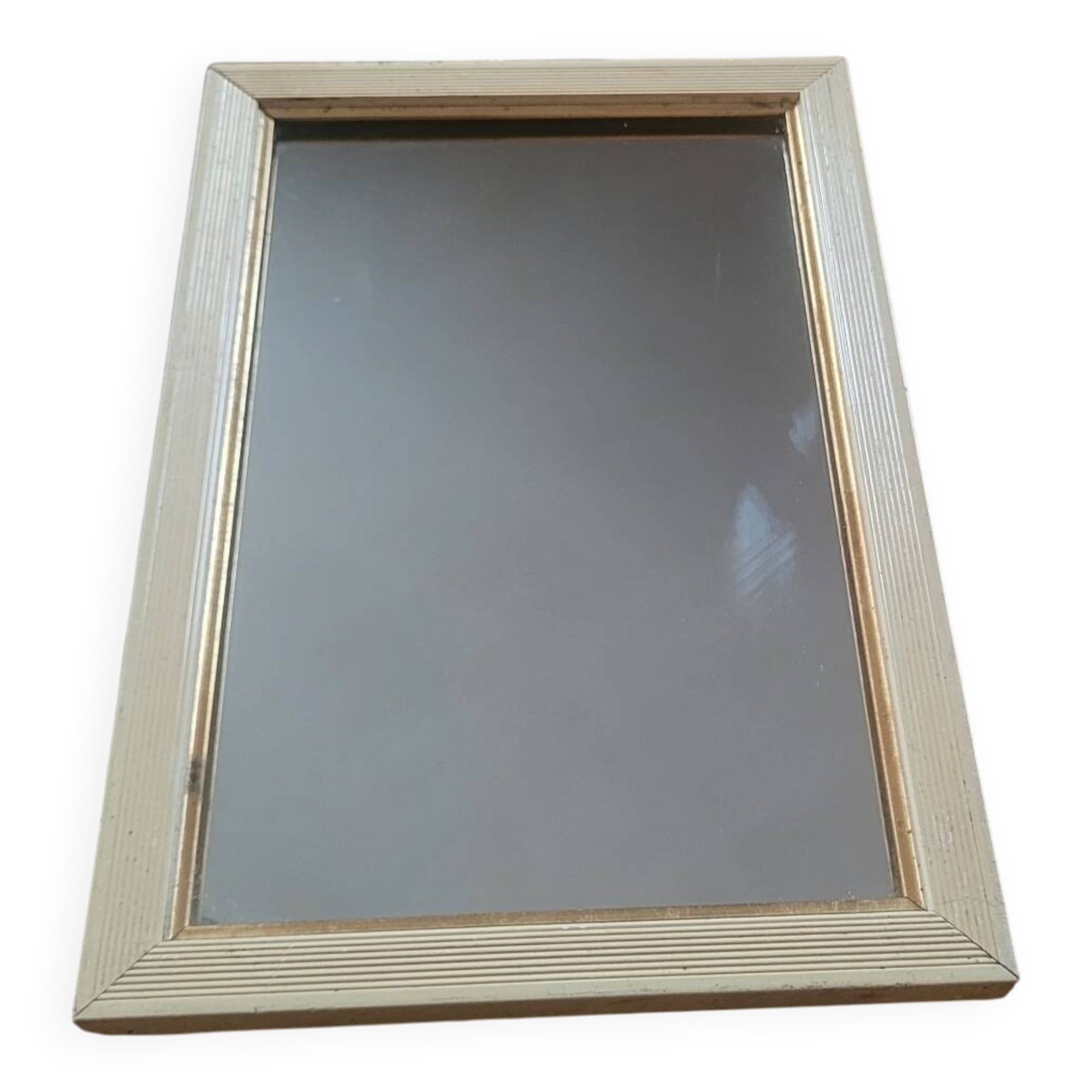 Miroir en bois doré, années 1950