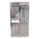 Ancienne porte avec volets en bois Vintage