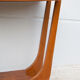Table bois art déco vintage