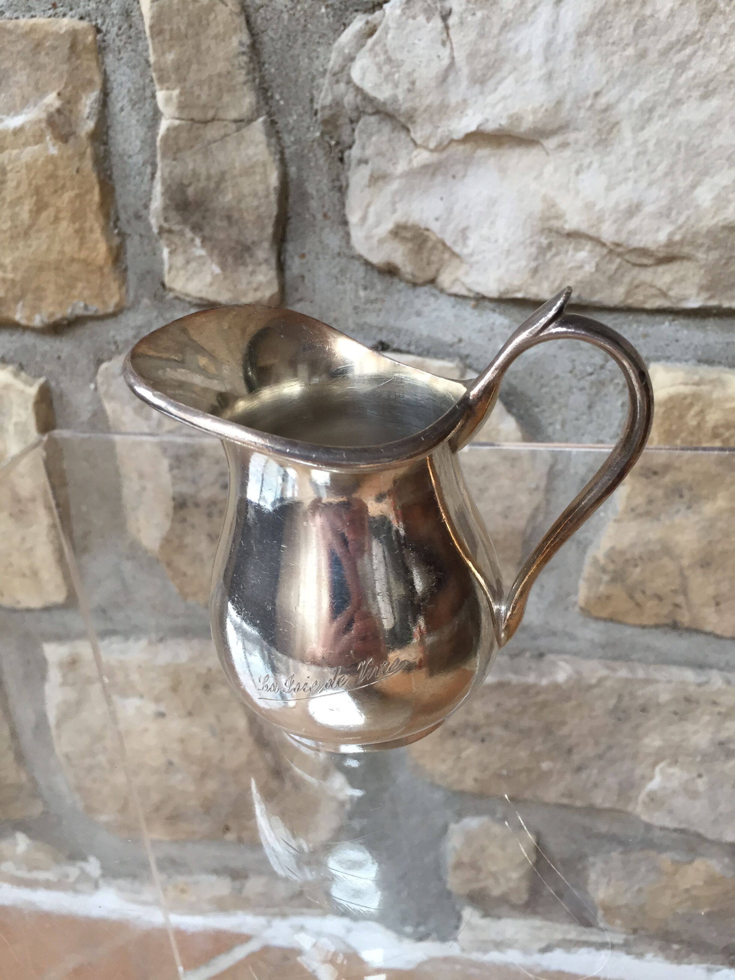 Felix Frères silver pitcher