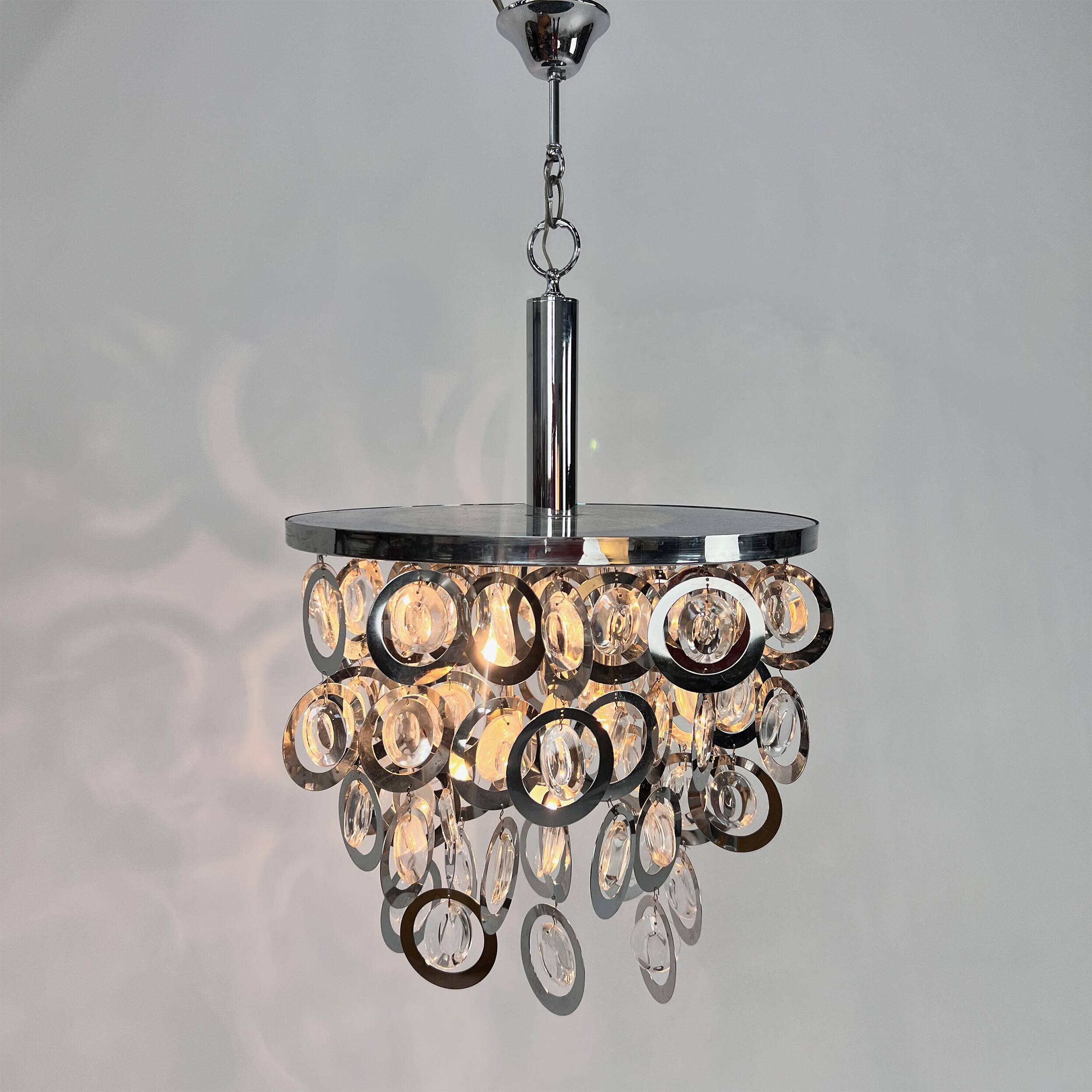 Targetti Sankey Chandelier, 1970s