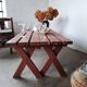Paire de bancs pliant de  jardin  en bois