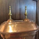 Old complete copper fountain