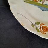 Eastern earthenware plate.