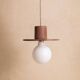 ALBA pendant light in Moca concrete
