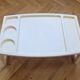 Midcentury Folding Bed Breakfast Table Tray Dansol, Canada, 1970s