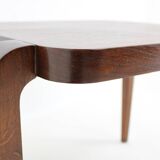 1940s rare art deco "spider" table, czechoslovakia