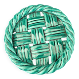 Varnished ceramic bottle coaster Vallauris (A107-2)