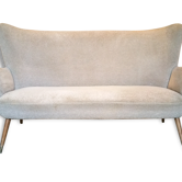 Canapé sofa wing bergere années 50/60 vintage