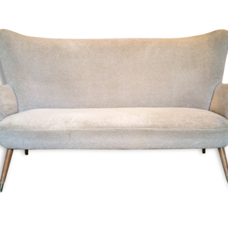 Canapé sofa wing bergere années 50/60 vintage