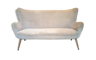 Canapé sofa wing bergere années 50/60 vintage