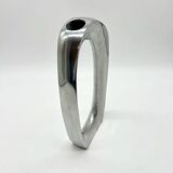 Vase sculptural en fonte d’aluminium — 1980s