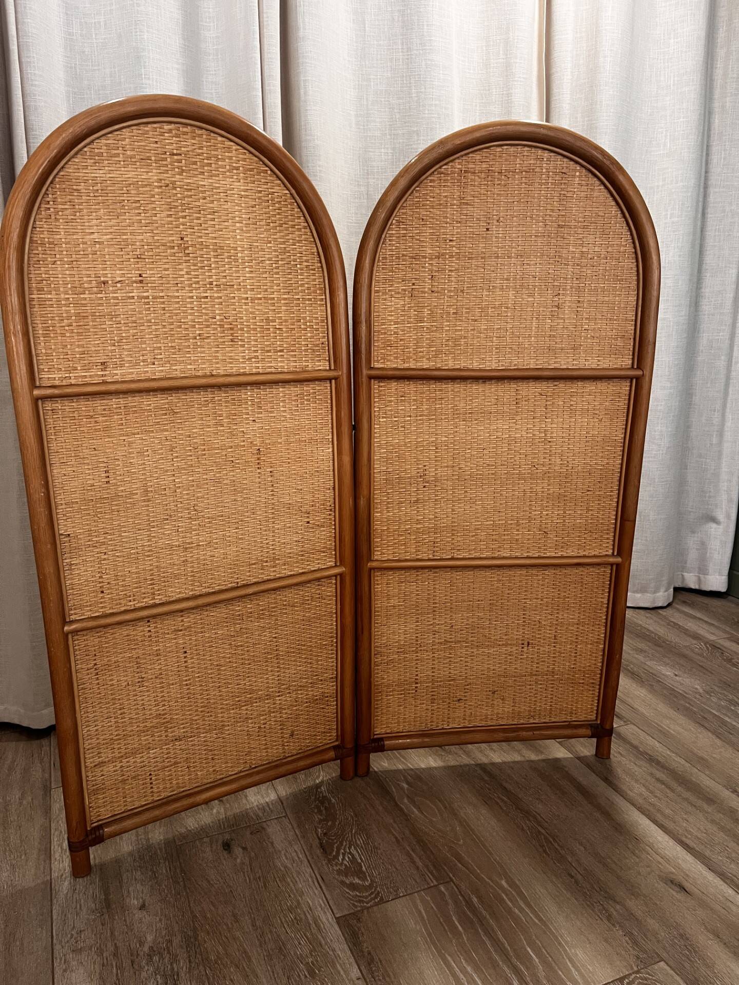 Rattan screen