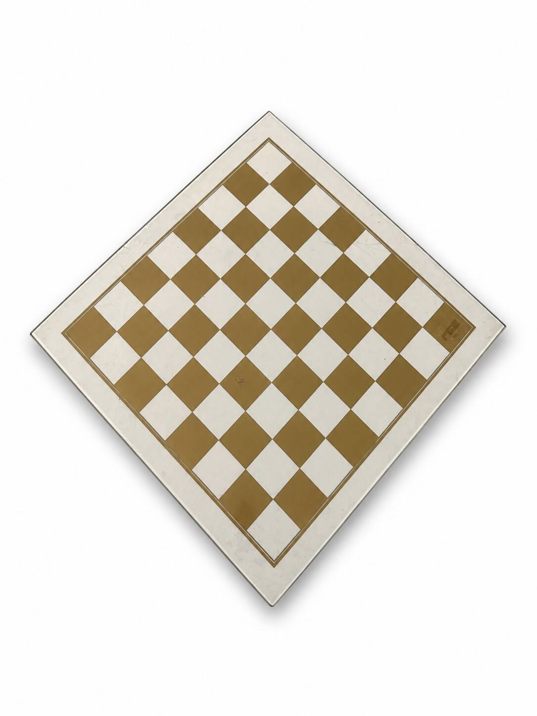 FEM chessboard Italy in glass 1970s