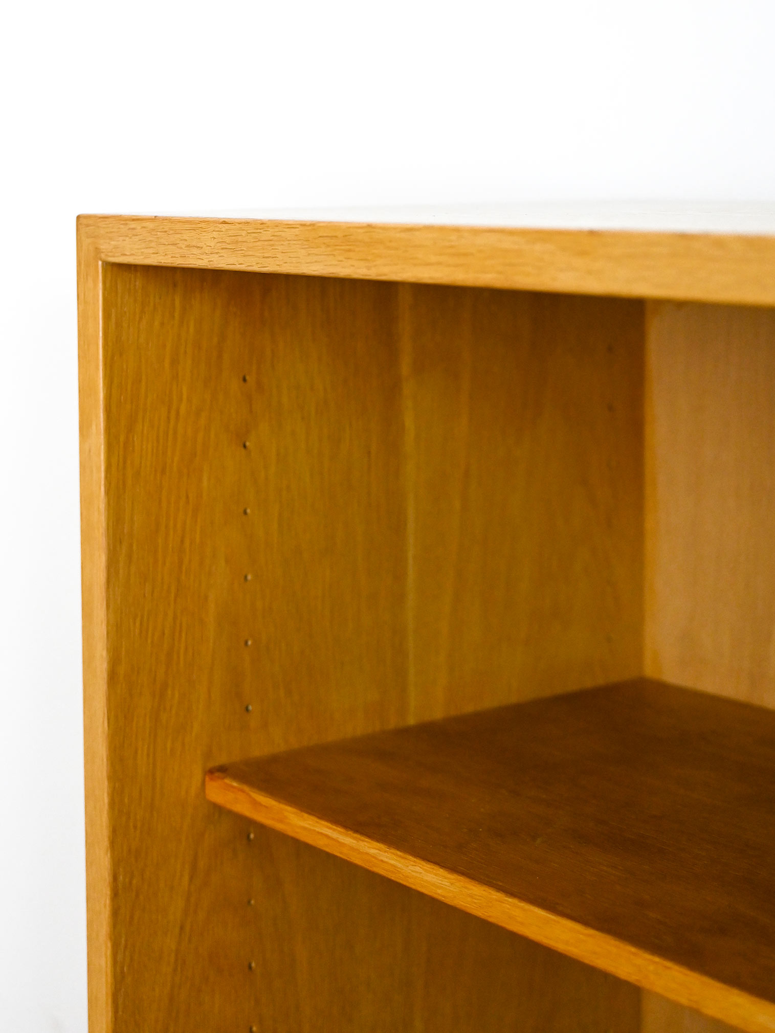 Scandinavian oak bookcase