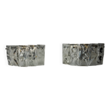 Pair of Kinkeldey sconces, cut crystals, Germany, 1970