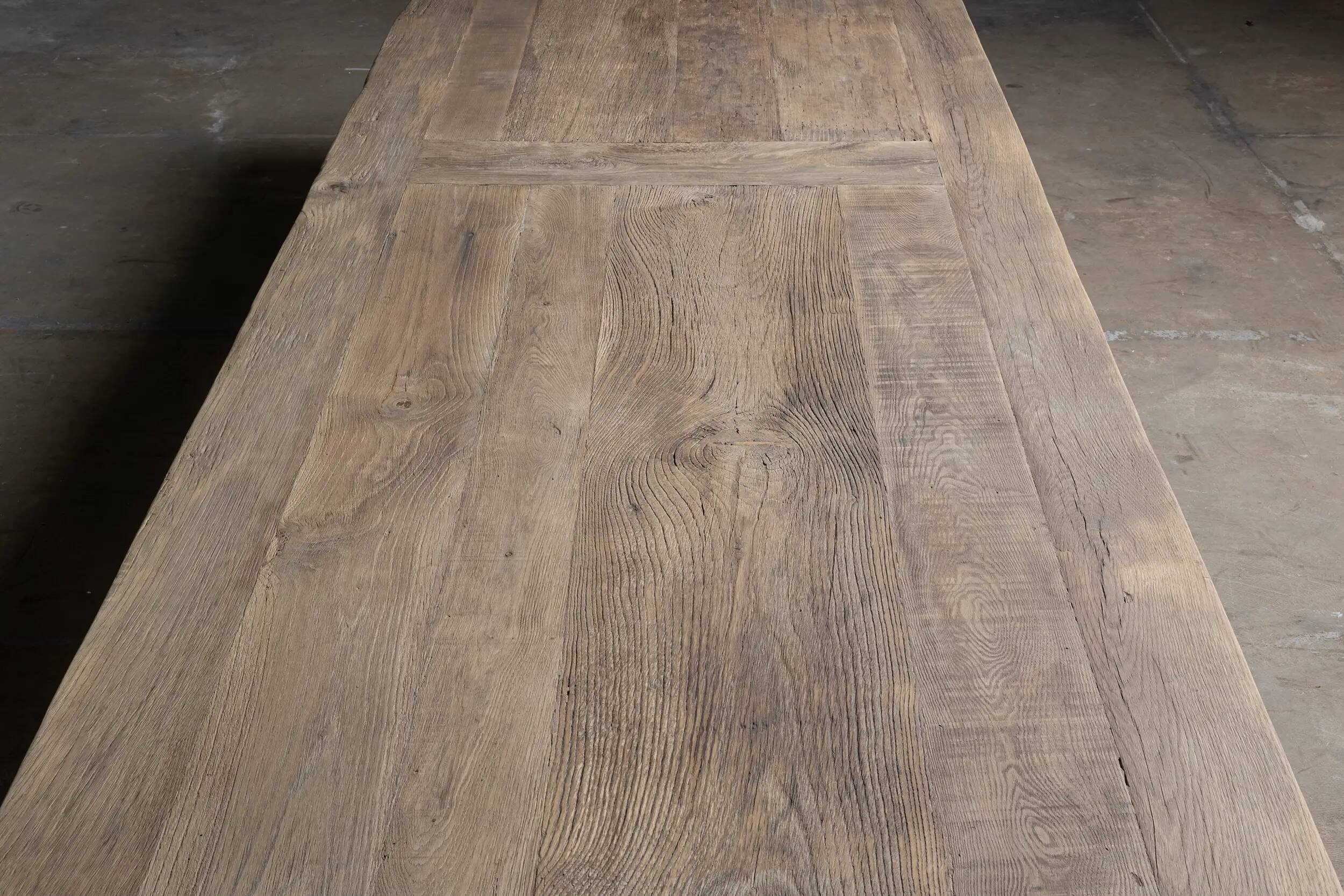 Table de ferme en chêne massif Founder - 250 cm