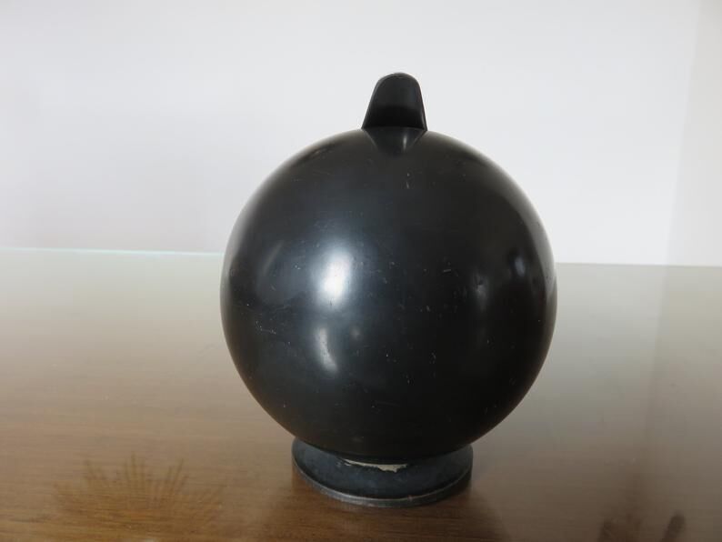 70s metal "ball" ashtray