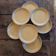 Stoneware dessert plates – Ateliers du Revermont, France – late 20th century