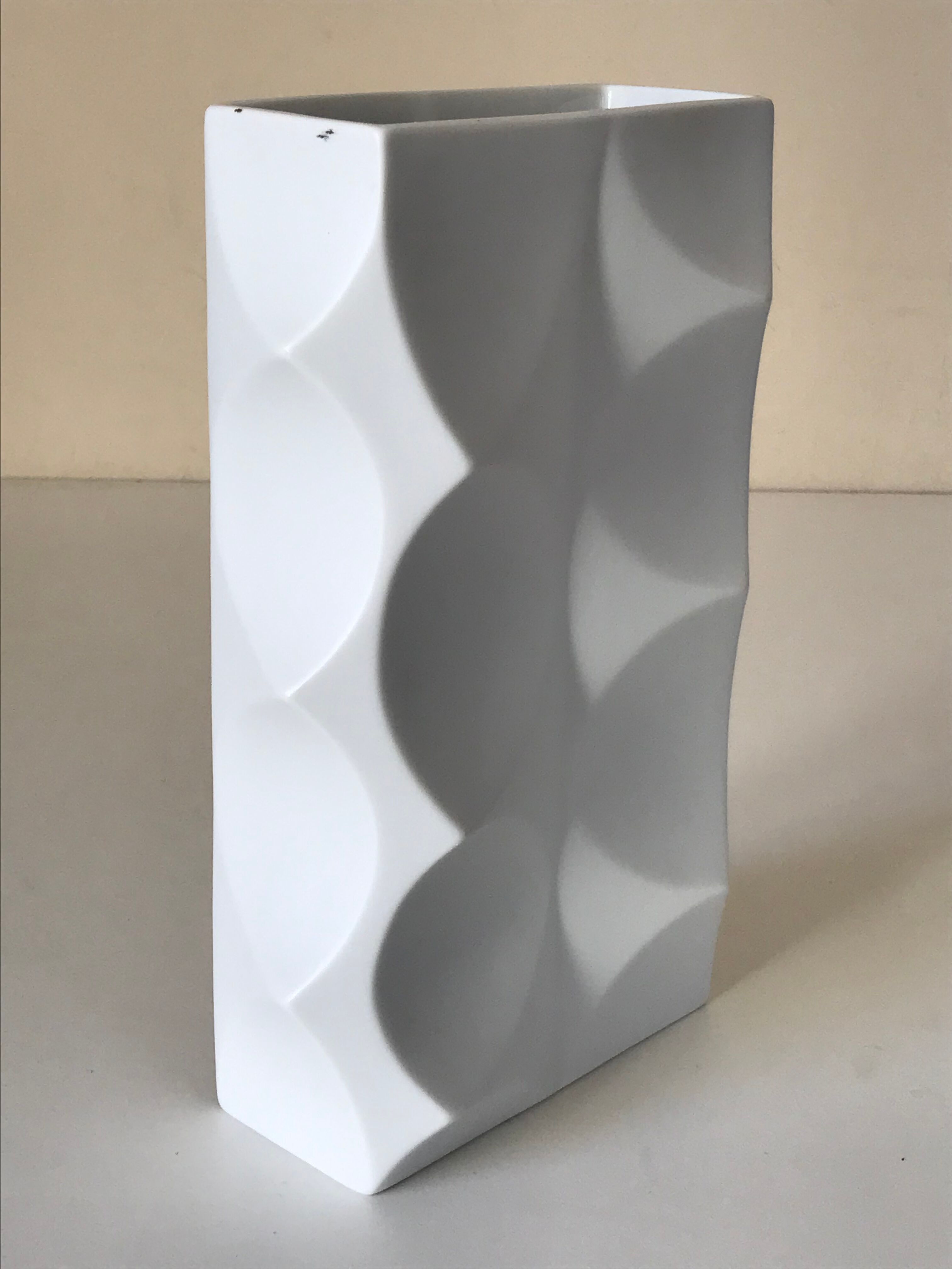 Vase biscuit vintage design annees 70
