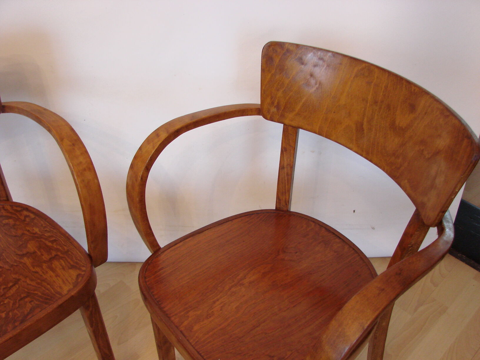 Pair of armchairs, 1940s