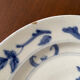 Porcelain plate of Delft eighteenth century