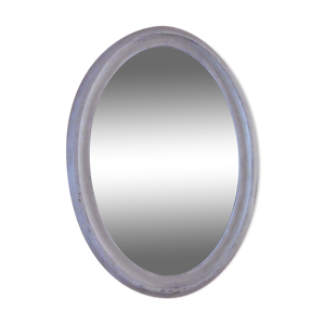 Miroir ovale style louis