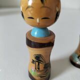 Kokeshi doll set