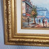 "Paris Street" wall painting