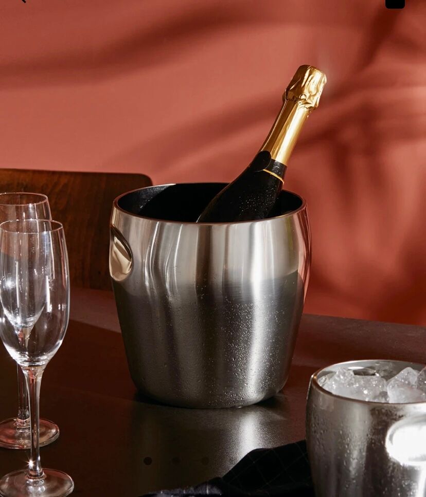 Champagne bucket 872 and ice bucket 871 edition alessi design luigi massoni & carlo mazzeri